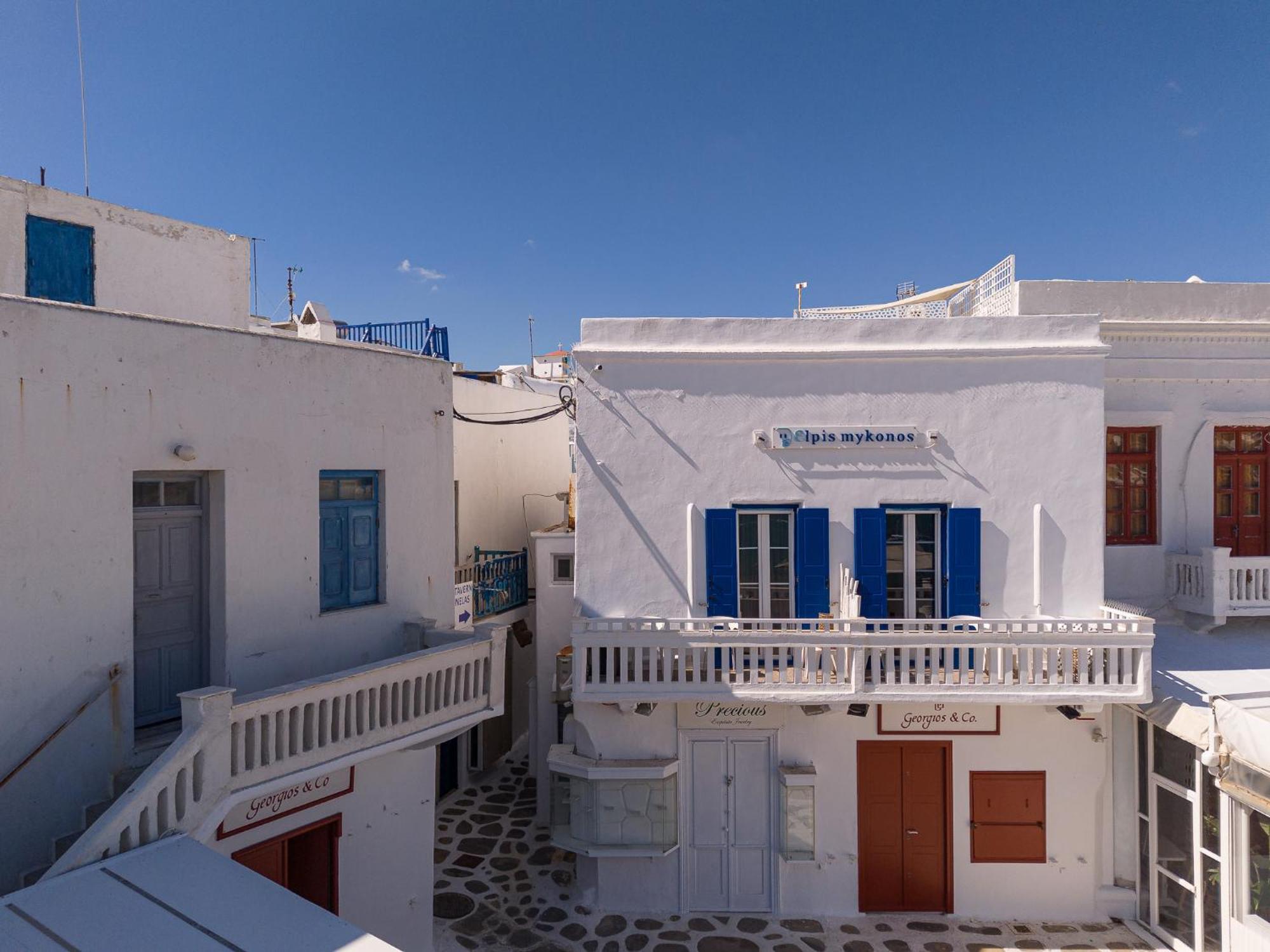 Elpis Mykonos Apartments - Mykonos Town Delos Port Zewnętrze zdjęcie