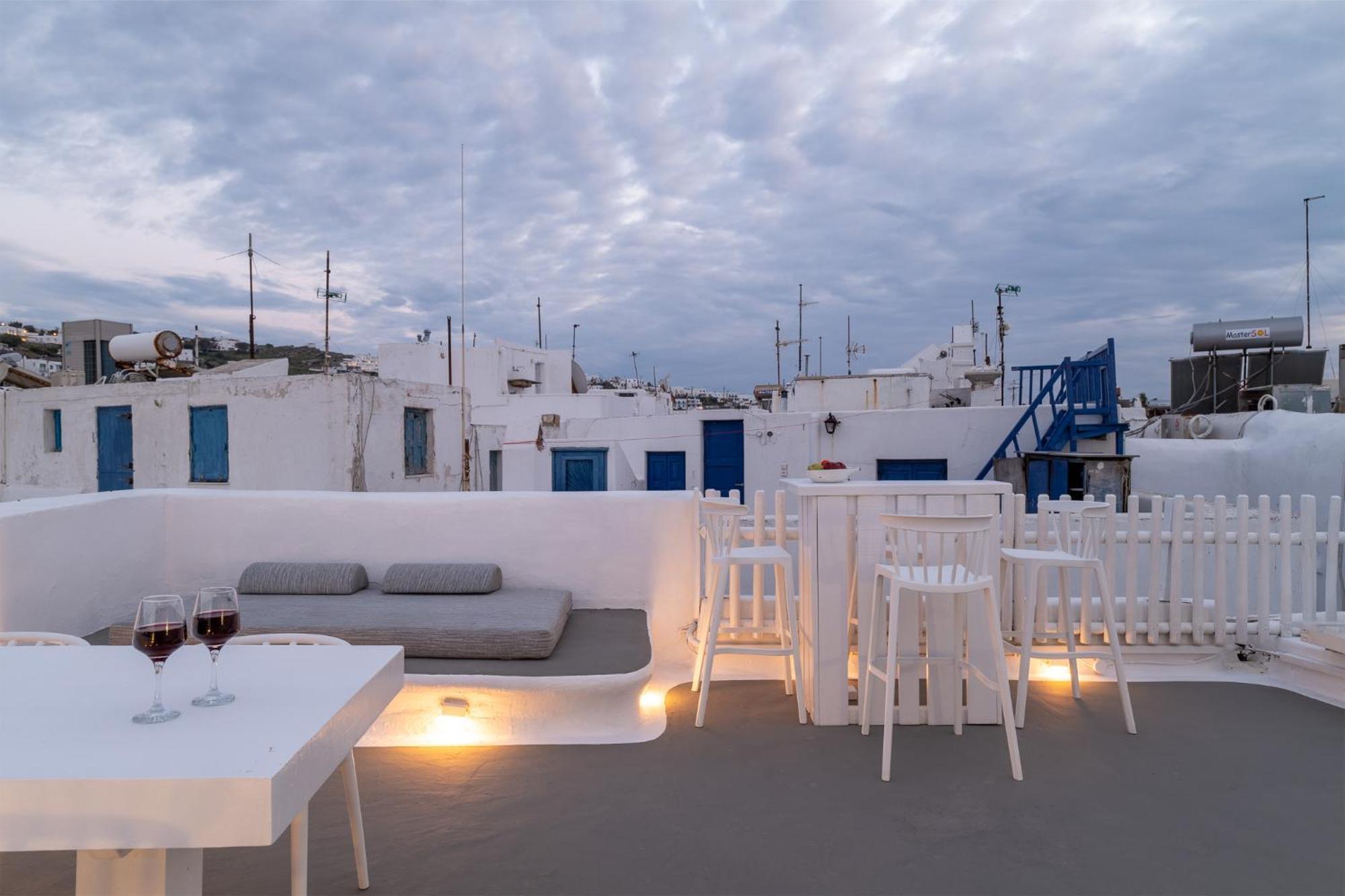 Elpis Mykonos Apartments - Mykonos Town Delos Port Zewnętrze zdjęcie