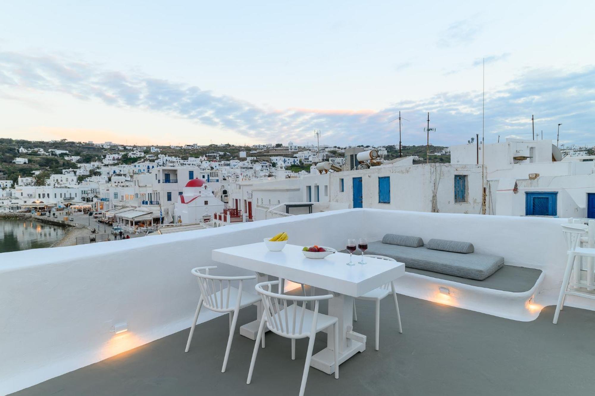 Elpis Mykonos Apartments - Mykonos Town Delos Port Zewnętrze zdjęcie
