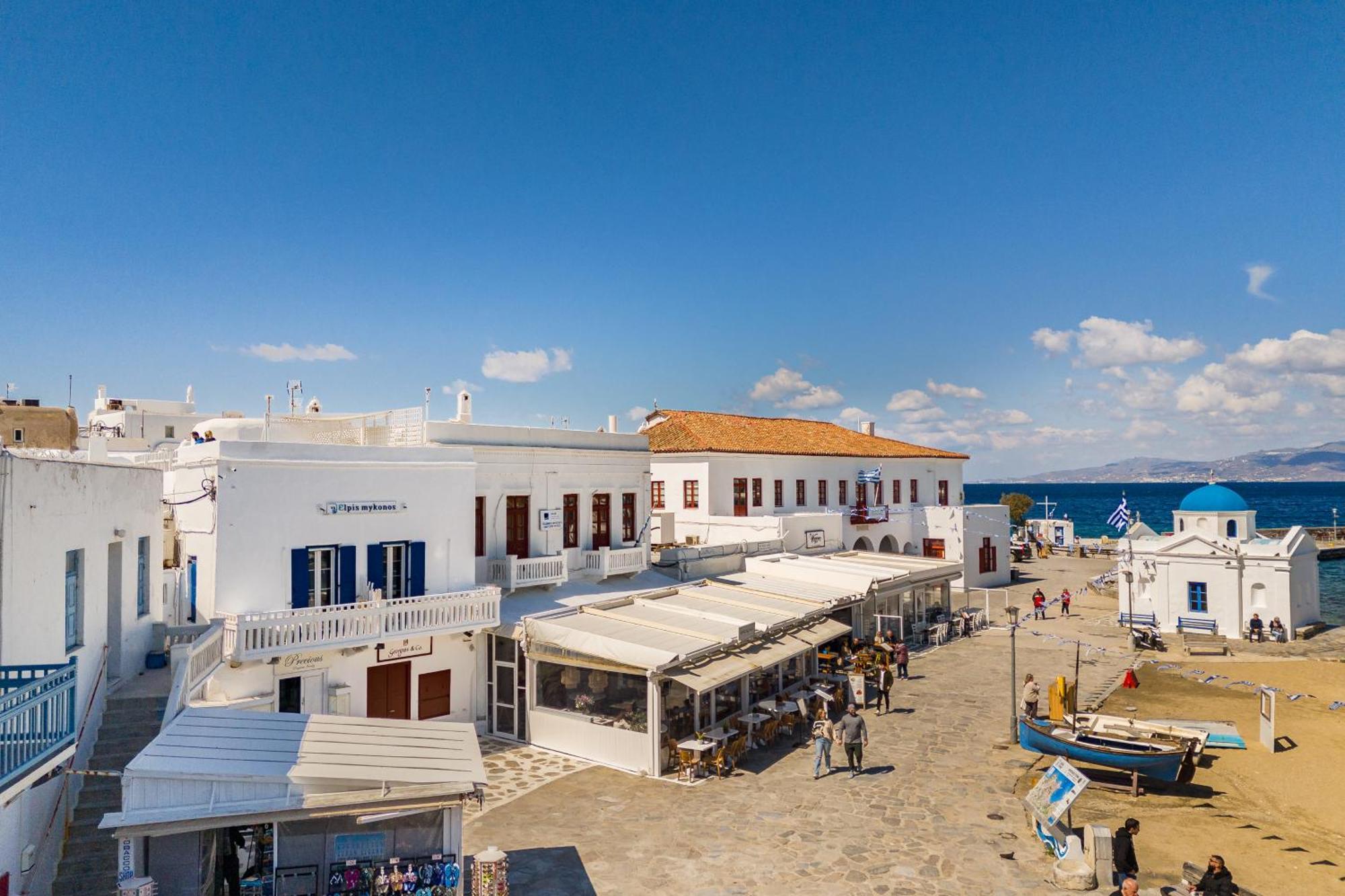 Elpis Mykonos Apartments - Mykonos Town Delos Port Zewnętrze zdjęcie