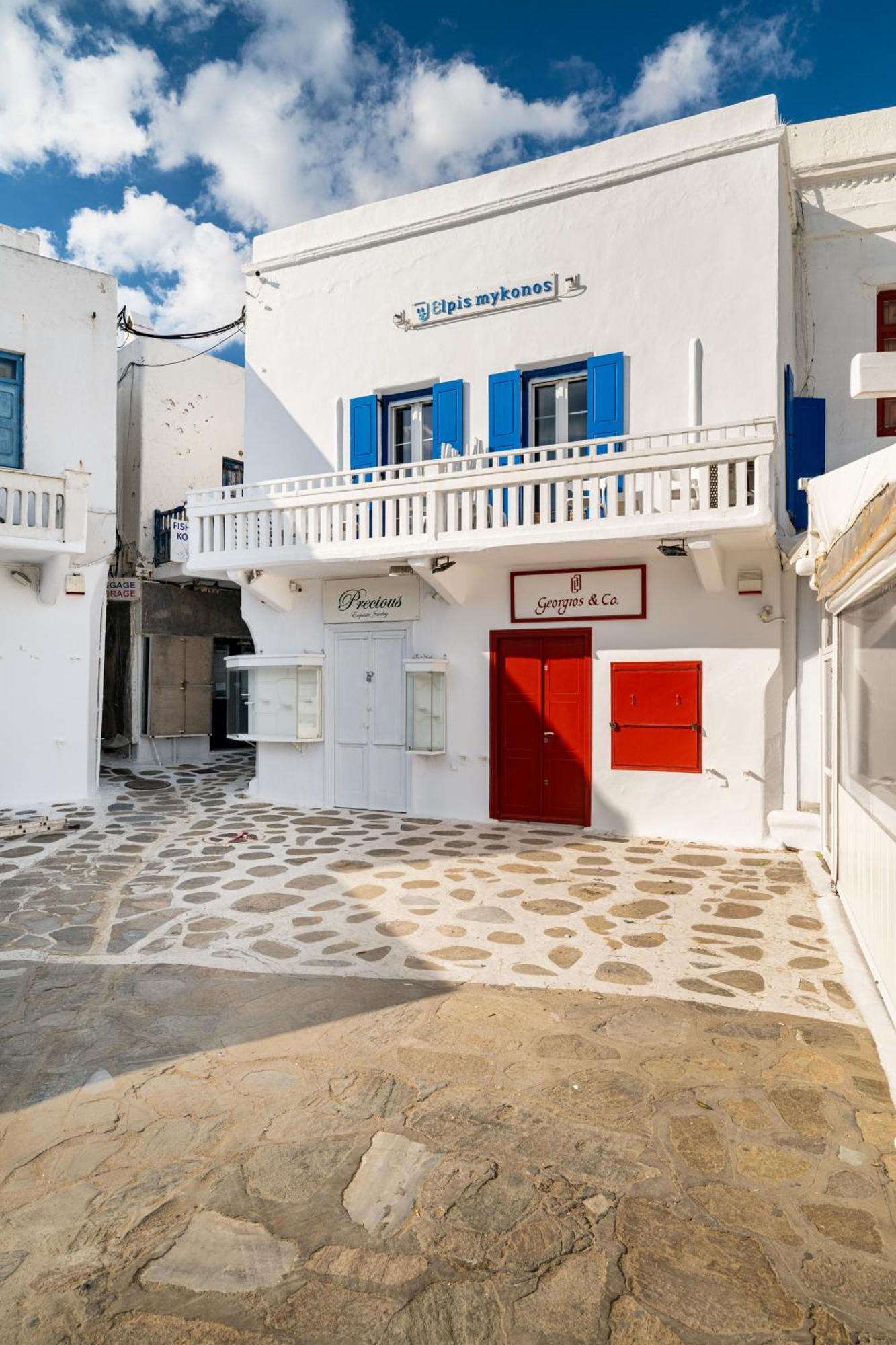 Elpis Mykonos Apartments - Mykonos Town Delos Port Zewnętrze zdjęcie